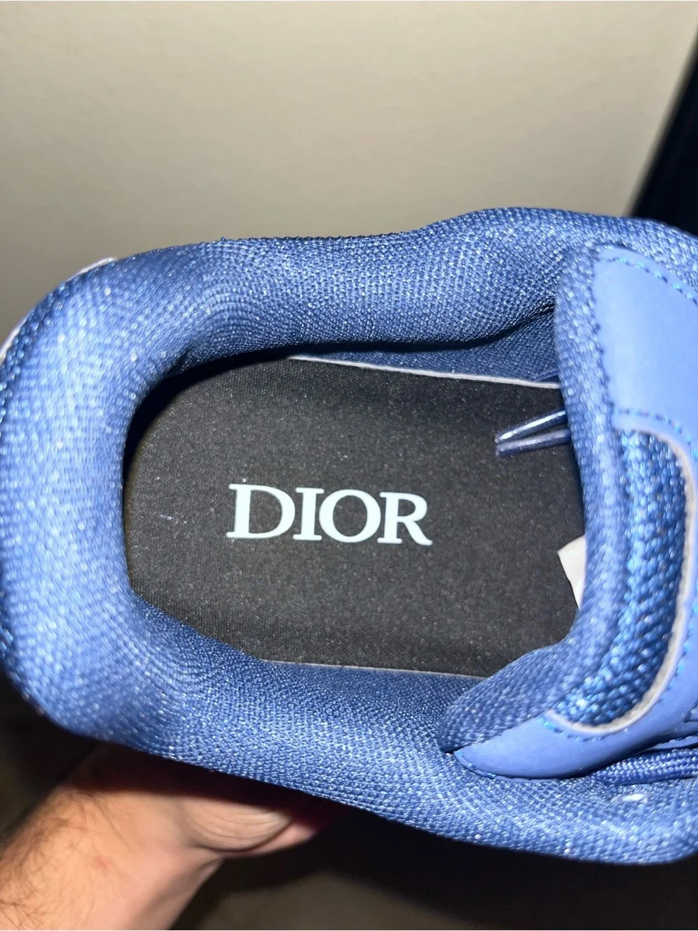 Dior b30 Men’s Navy Blue Runner Sneaker